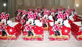 Centro de mesa em mdf da Minnie