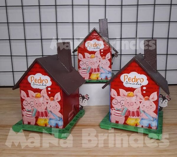 Casa da Peppa 3D em MDF